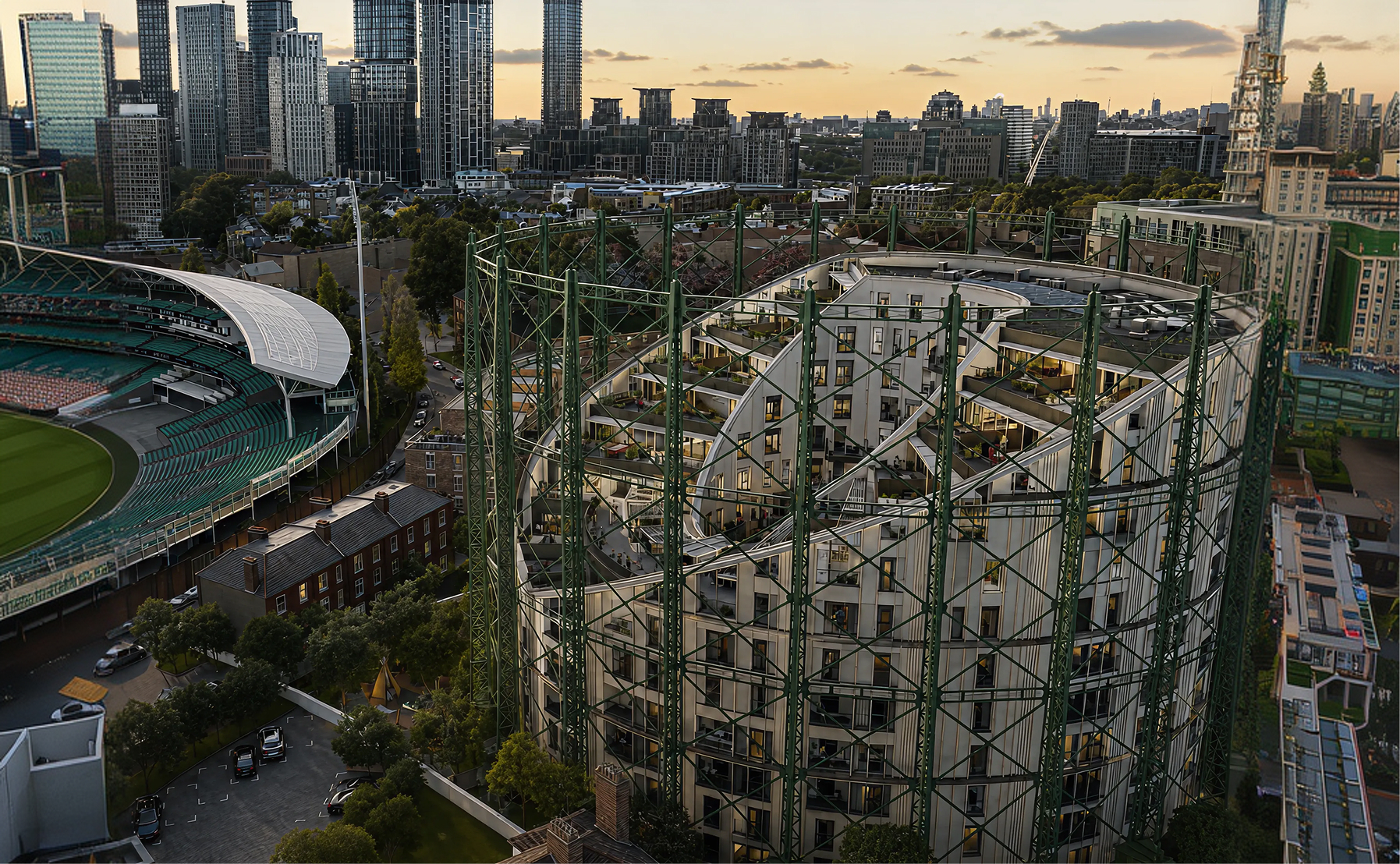 Oval Village block D